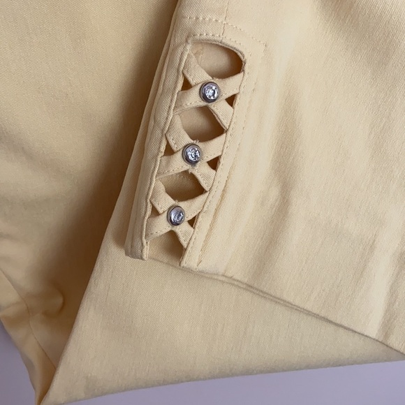 Cleo I petite yellow pant - Picture 5 of 7